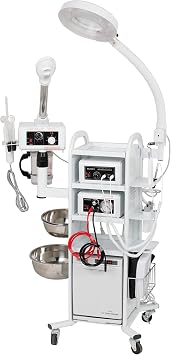 Prime 9 in 1 High Frequency Aromatherapy Steamer, Galvanic, Vacuum Extractor, Diffuser and Hot Towel Warmer