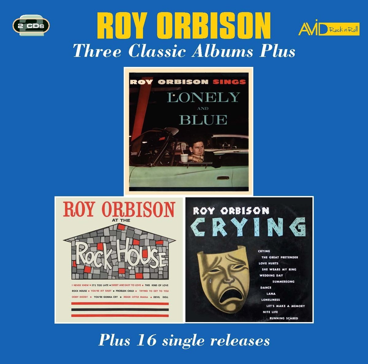 Roy Orbison - Three Classic Albums Plus