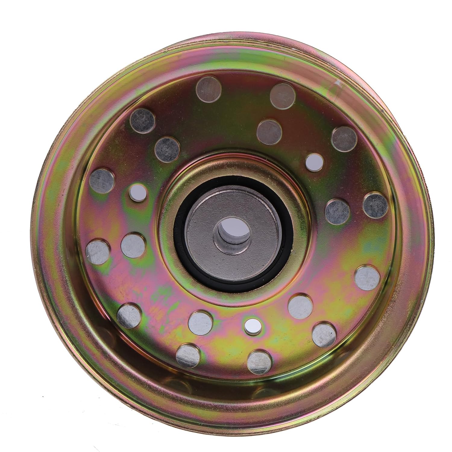 IEQFUE 5-3/4" O.D Flat Idler Pulley 033-5000-00 033-5001-00 Compatible with Bad Boy ZT CZT Elite Outlaw Extreme XP MZ Magnum Renegade Stand-On Revolt