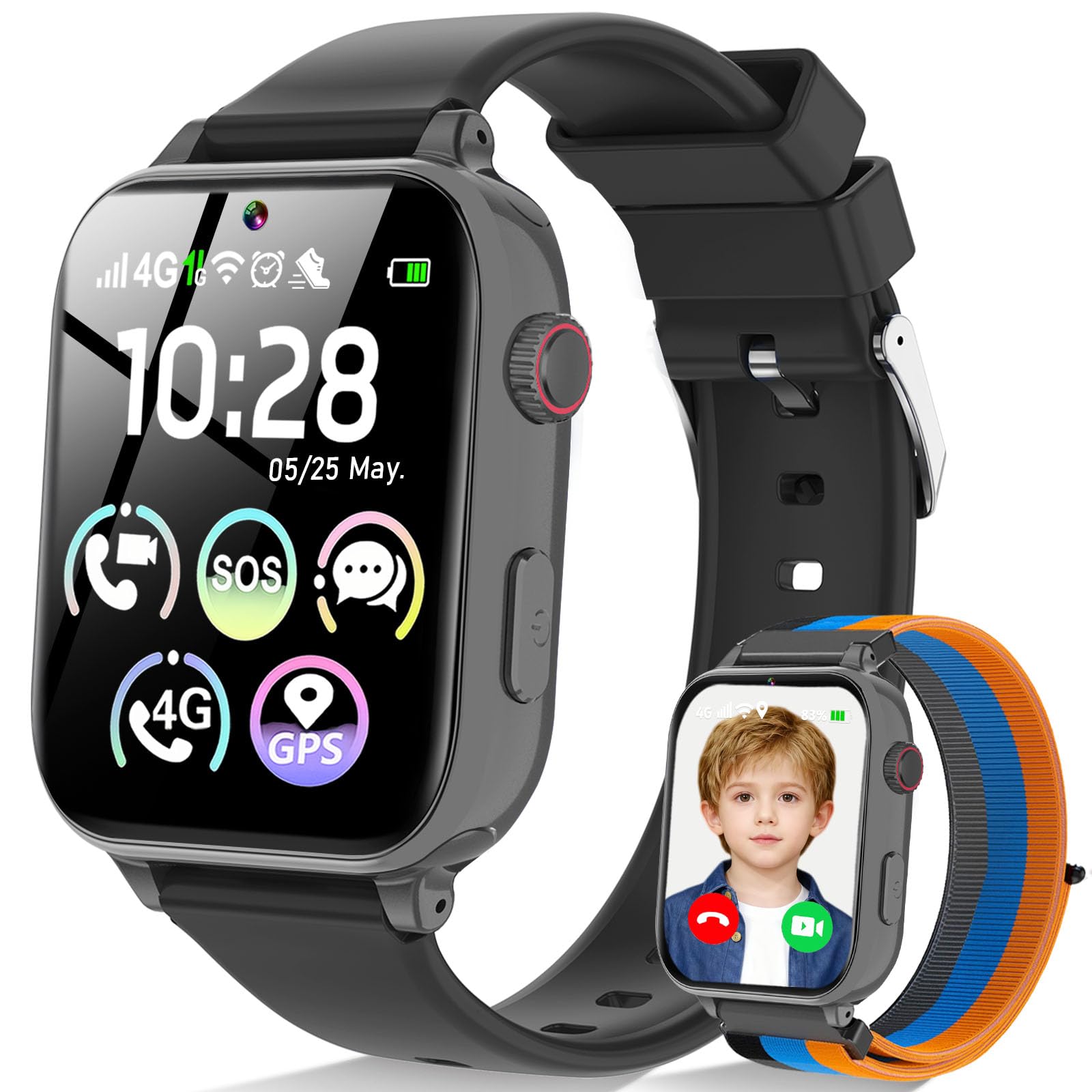 MOKAST 4G Kids Smartwatch