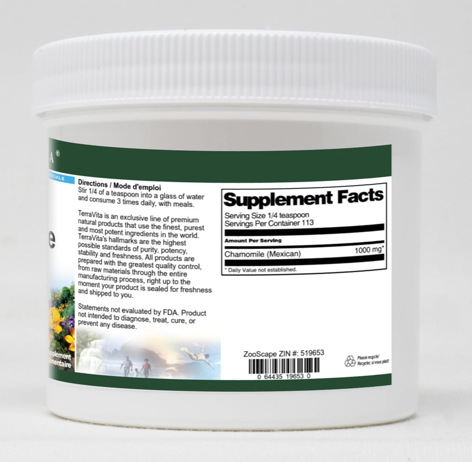Mexican Chamomile Powder (4 oz, ZIN: 519653) - 3 Pack