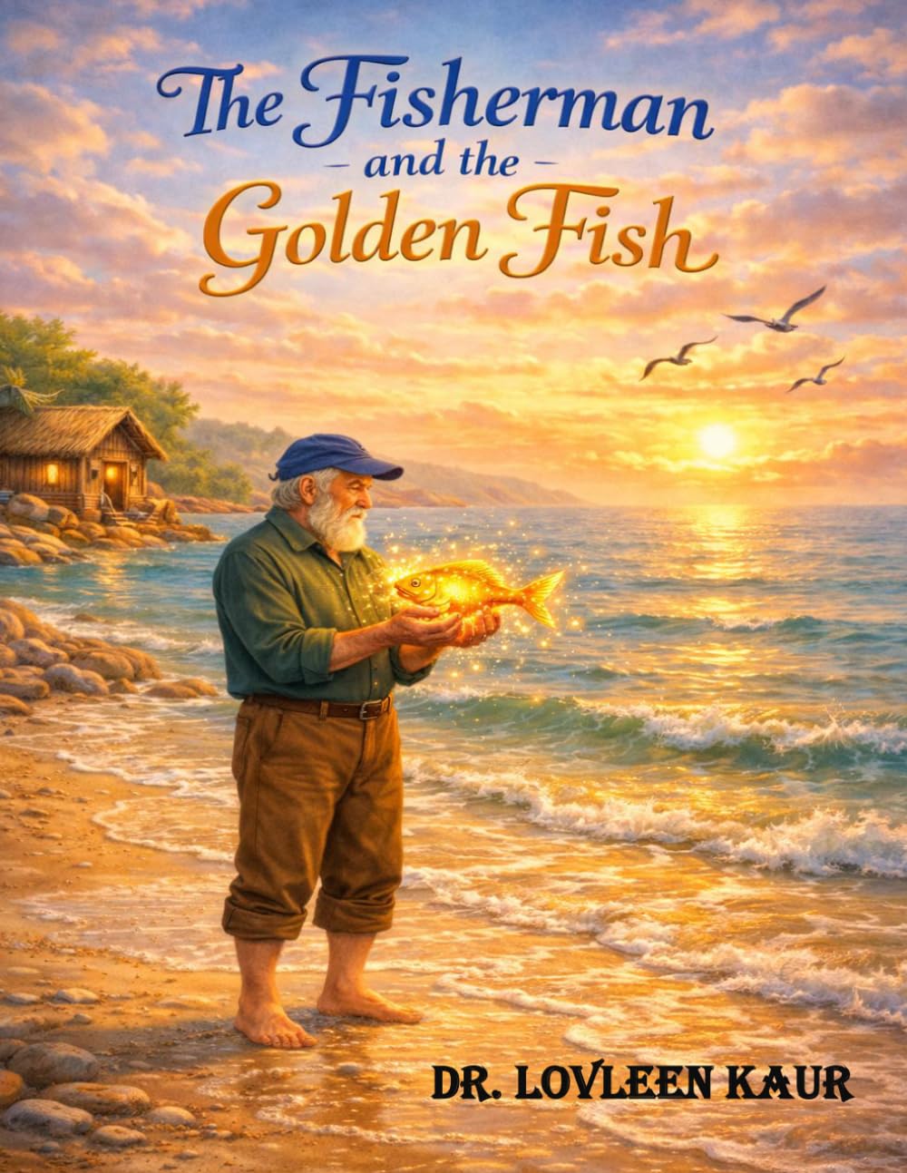 The Fisherman and the Golden Fish: A Classic Bedtime Story About Greed, Gratitude, and Wishes for Kids (Greed Stories for Kids, Volume 2: Golden Lessons from Classic Moral Tales)