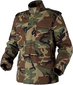 Amazon.com: Helikon-Tex Men's M65 Jacket - NyCo Sateen (US, Alpha