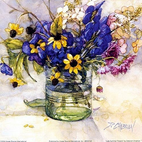 Finales de verano Flores por Deborah Chabrian 7x 7Cartel Finales de verano Flores por Deborah Chabrian 7x 7Cartel