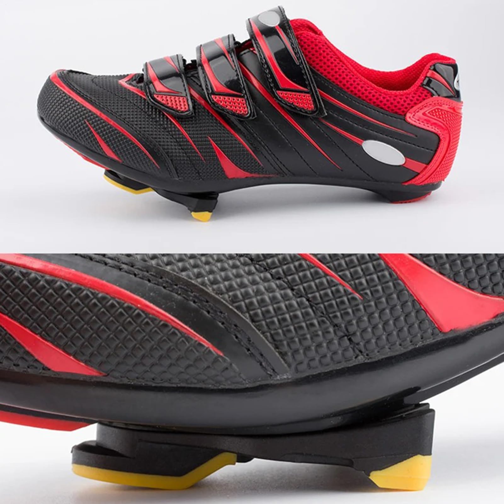 Ramponi per Scarpe da Ciclismo Ramponi - 2 Cunei per Pedali per Bici Bloccabili - Ramponi da Ciclismo in Sala e Strada - Ramponi di Ricambio per Uomini e Donne