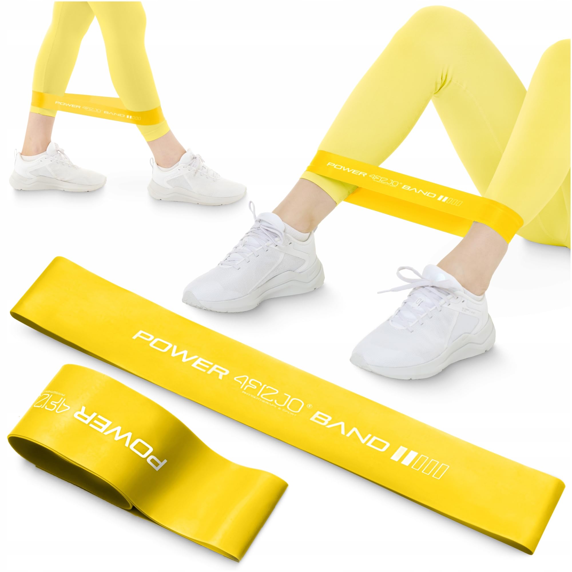 GUMA DO ĆWICZEŃ TAŚMA OPOROWA DO TRENINGU REHABILITACJI MINI POWER BAND