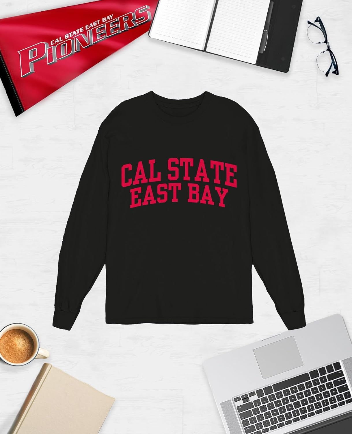 NCAA Officially Licensed Apparel College Team Color Unisex Long Sleeve Shirt - Image 4