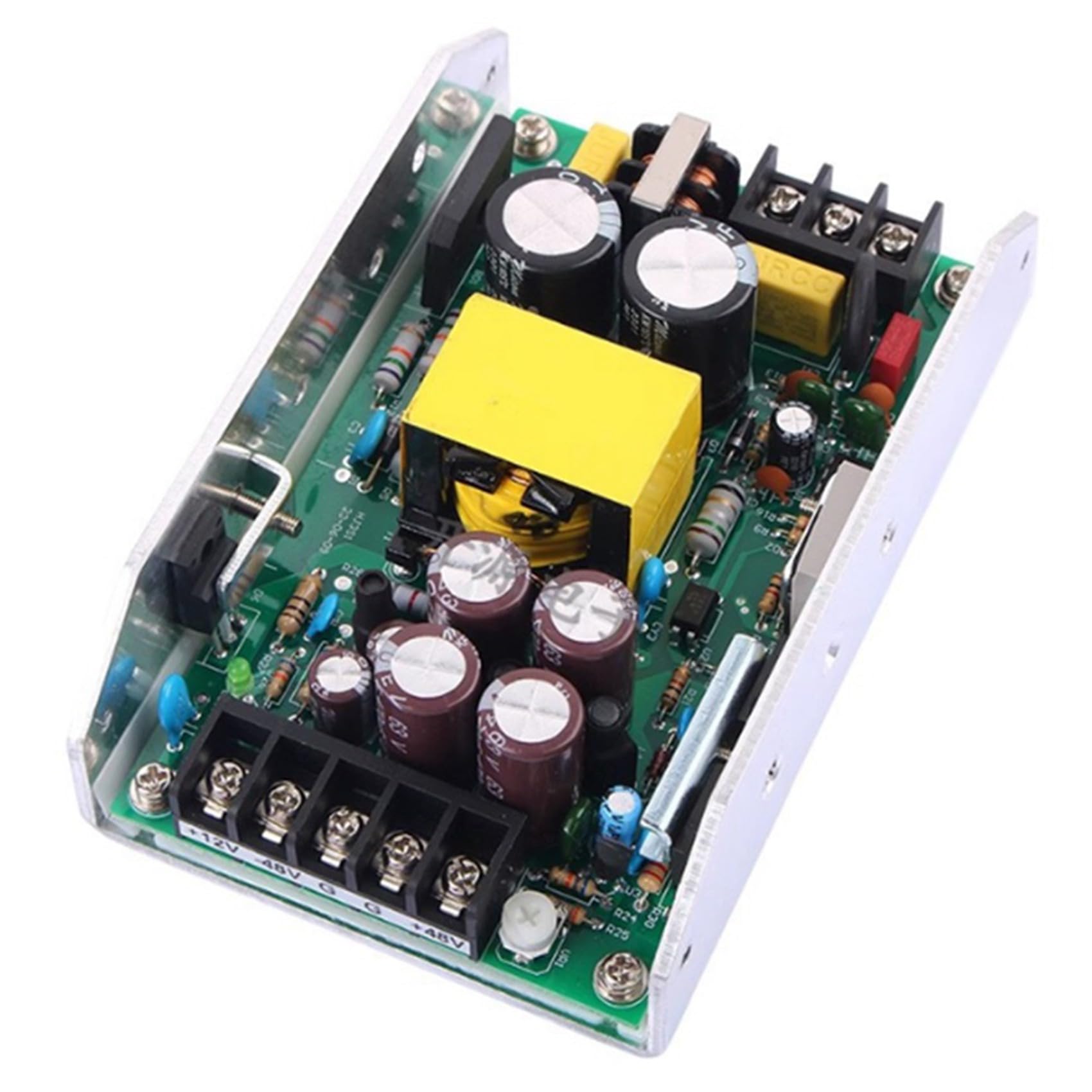 Xnuiasqe Power Switch Board 300W Psu Digital Amplifier 3-Way Output For Enhanced For Enhanced Audio Performance ±60V