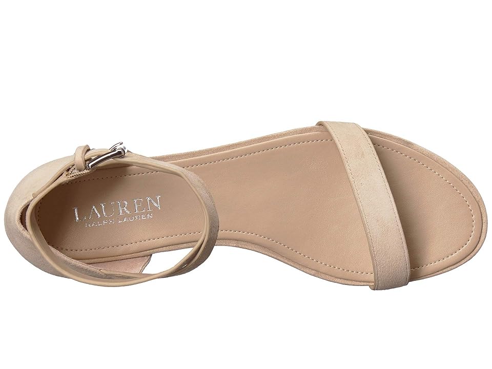 

LAUREN Ralph Lauren Davison (Light Straw Suede) Women's Shoes, Beige