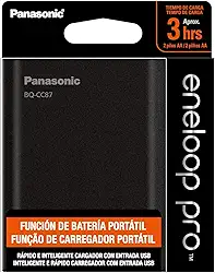 Carregador ENELOOP PRO BQ-CC87AB-K