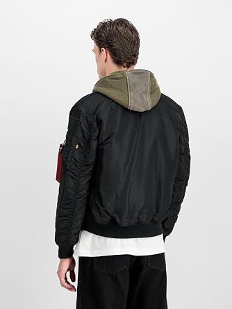 ALPHA INDUSTRIES Men's Ma-1 Vf Nasa Bomber Jacket for Men Bomber Jacket (pack of 1)
