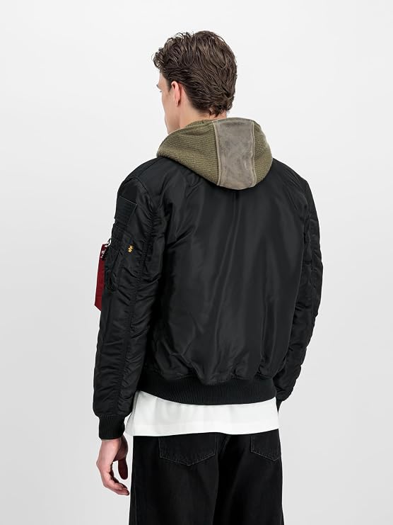 ALPHA INDUSTRIES Men's Ma-1 Vf Nasa Bomber Jacket for Men Bomber Jacket (pack of 1)