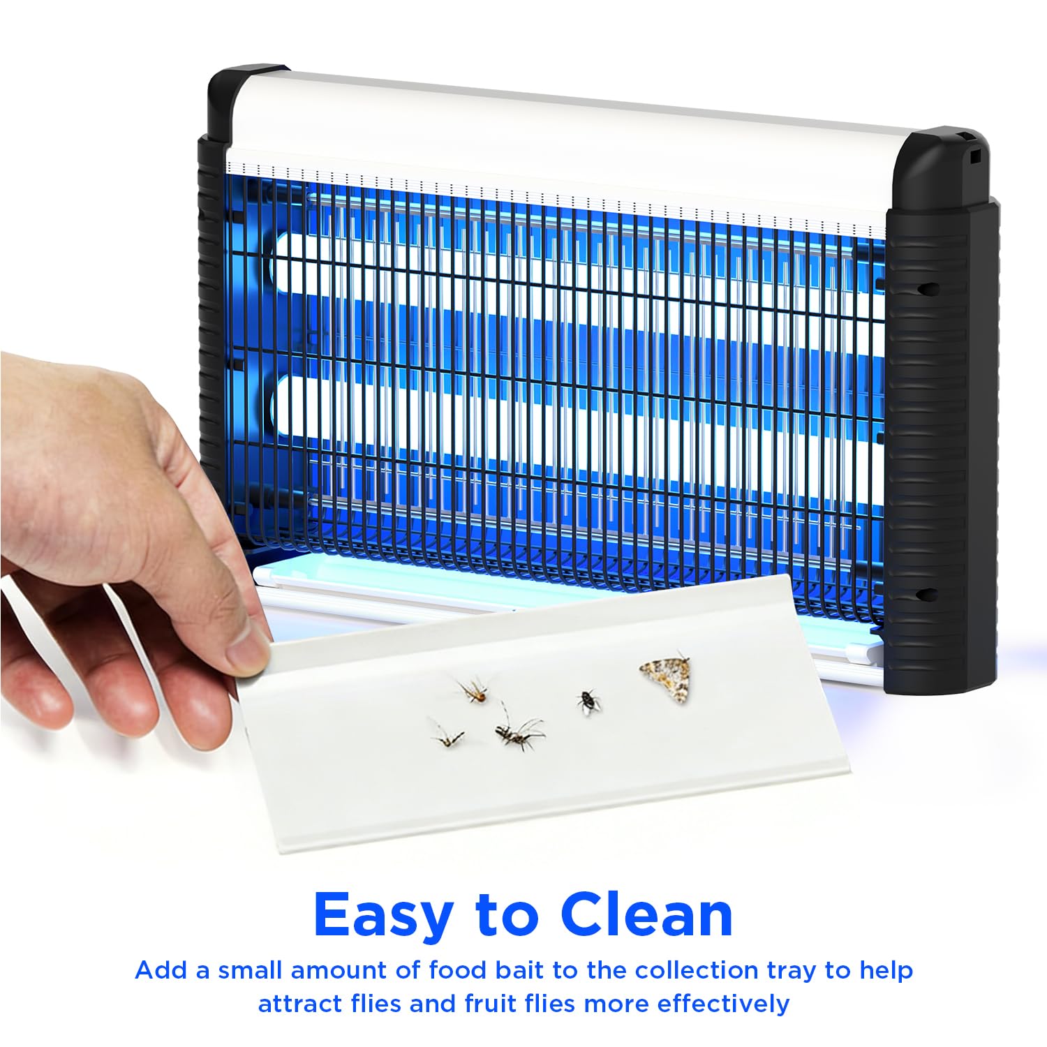 AOKKR Insecticida Eléctrico, Lámpara UV Antimosquitos 35W 4000V para Interior & Exterior, Trampa Aérea Colgante, Eficaz contra Mosquitos, Moscas & Polillas — view 5