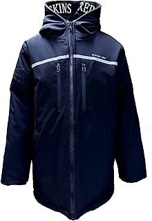 REDSKINS Junior Unisex Kids Jacket Cardigan Girl Boy Parka/Down Jacket, Blue, 10 Years, blue