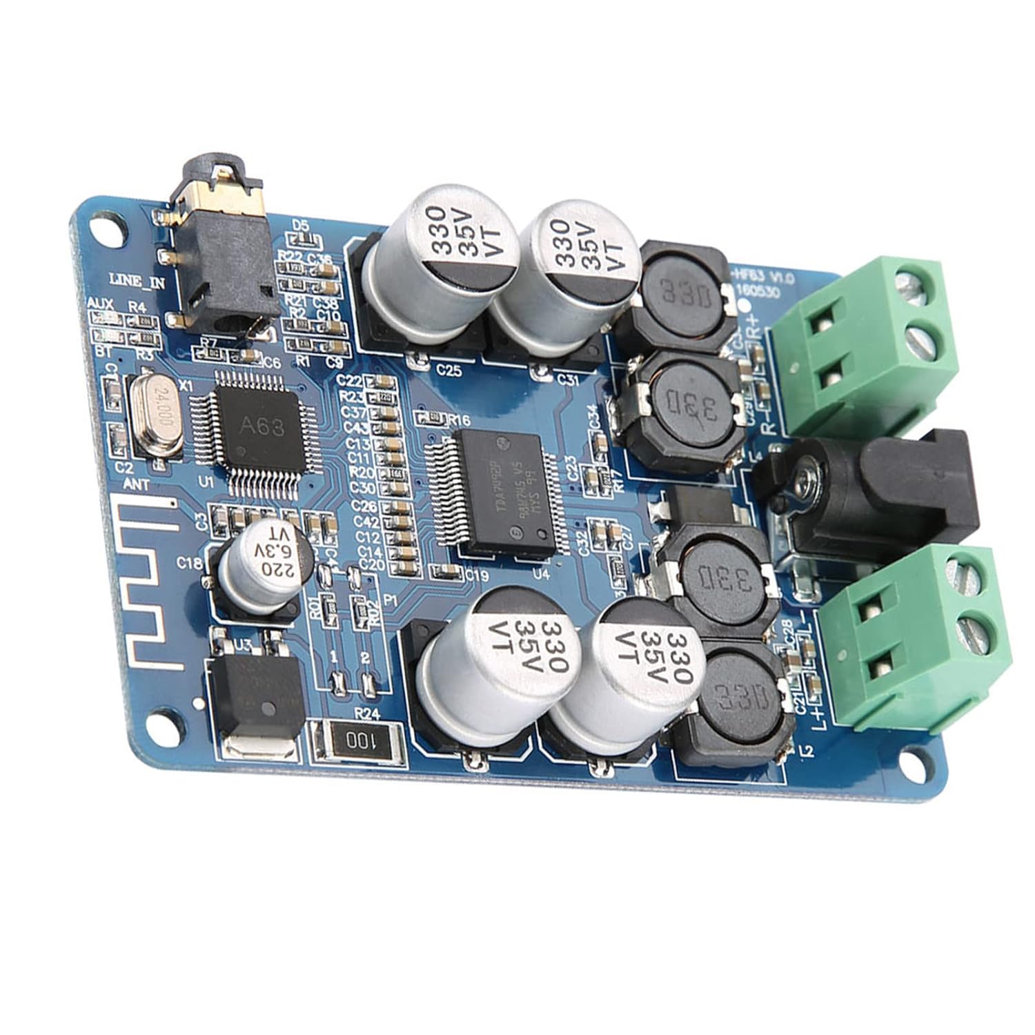 Bluetooth Power Amplifier Board TDA7492P 2x25W Bluetooth V2.1 Audio