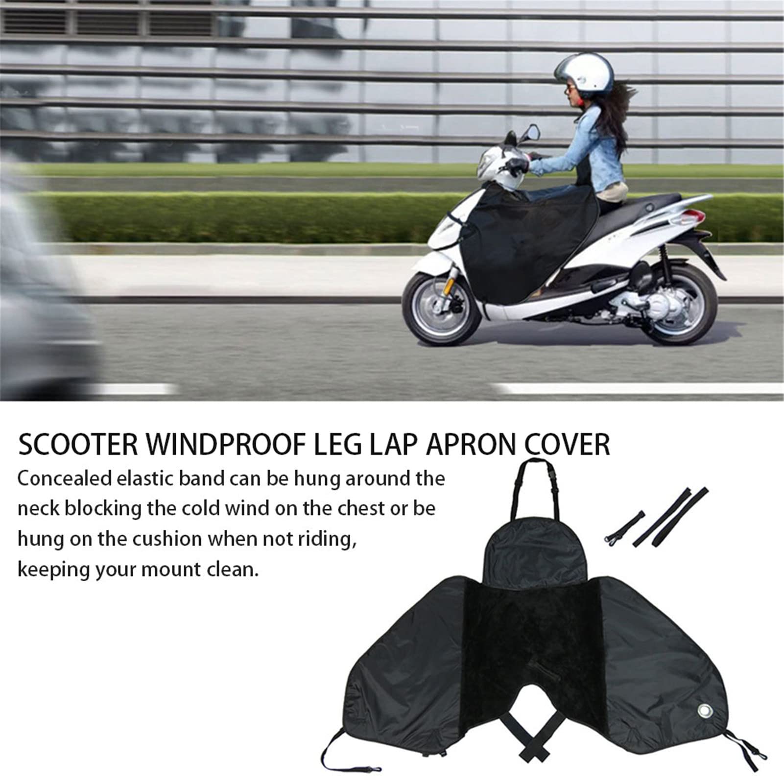 Housse De Tablier pour Jambes De Scooter – Couverture Coupe