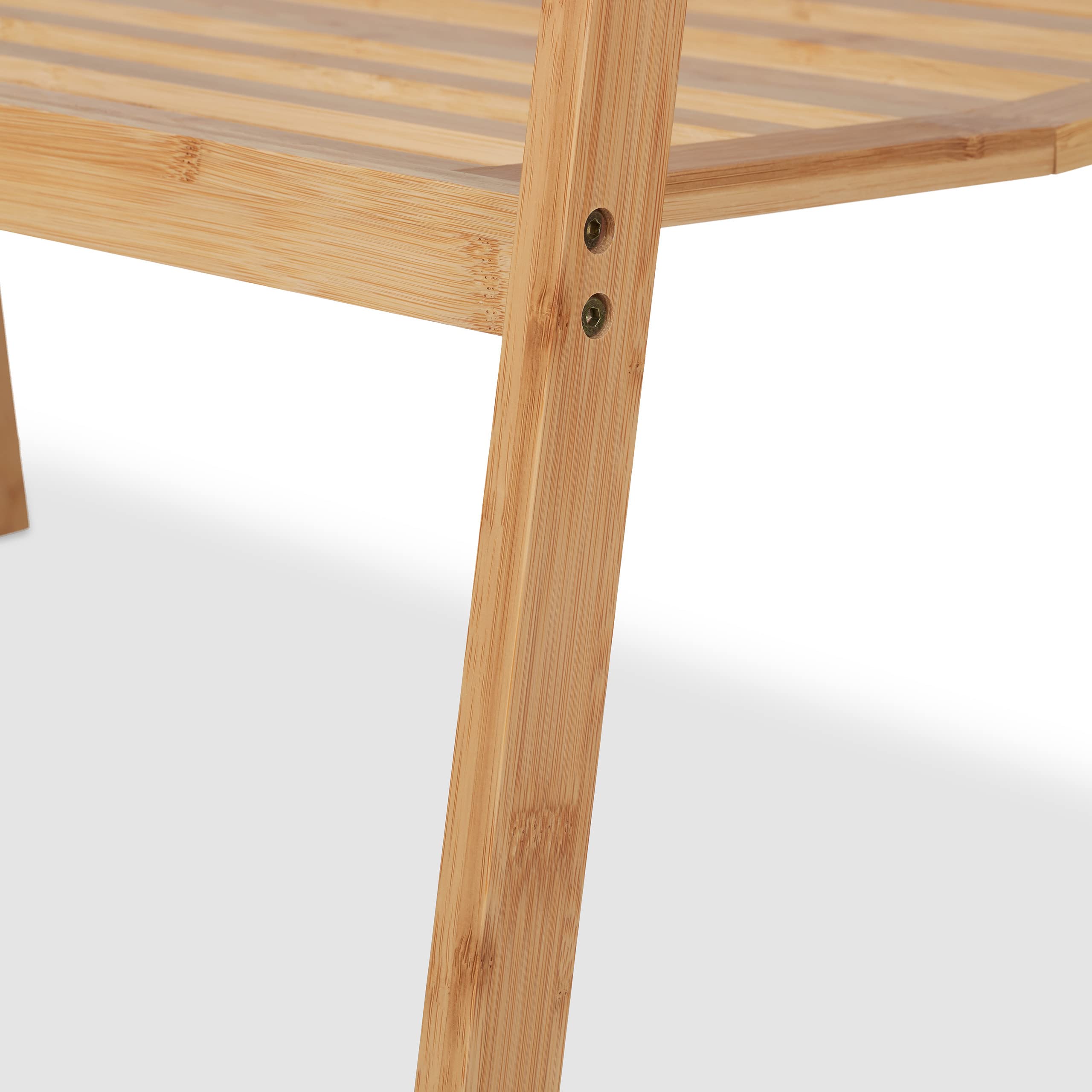 Relaxdays Perchero de Bambú, Colgador Ropa Plegable, 170 x 100 x 56,5 cm, Barra de Colgar con Estante Inferior, Natural