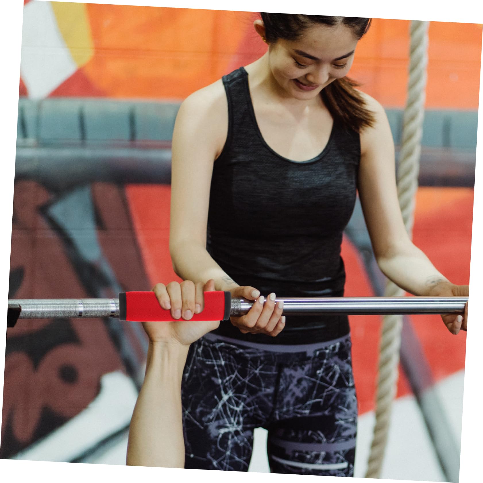 BESPORTBLE Polyester Protector for Door Horizontal Bar Jacket Slip Barbell Pad Comfortable Grip Cover