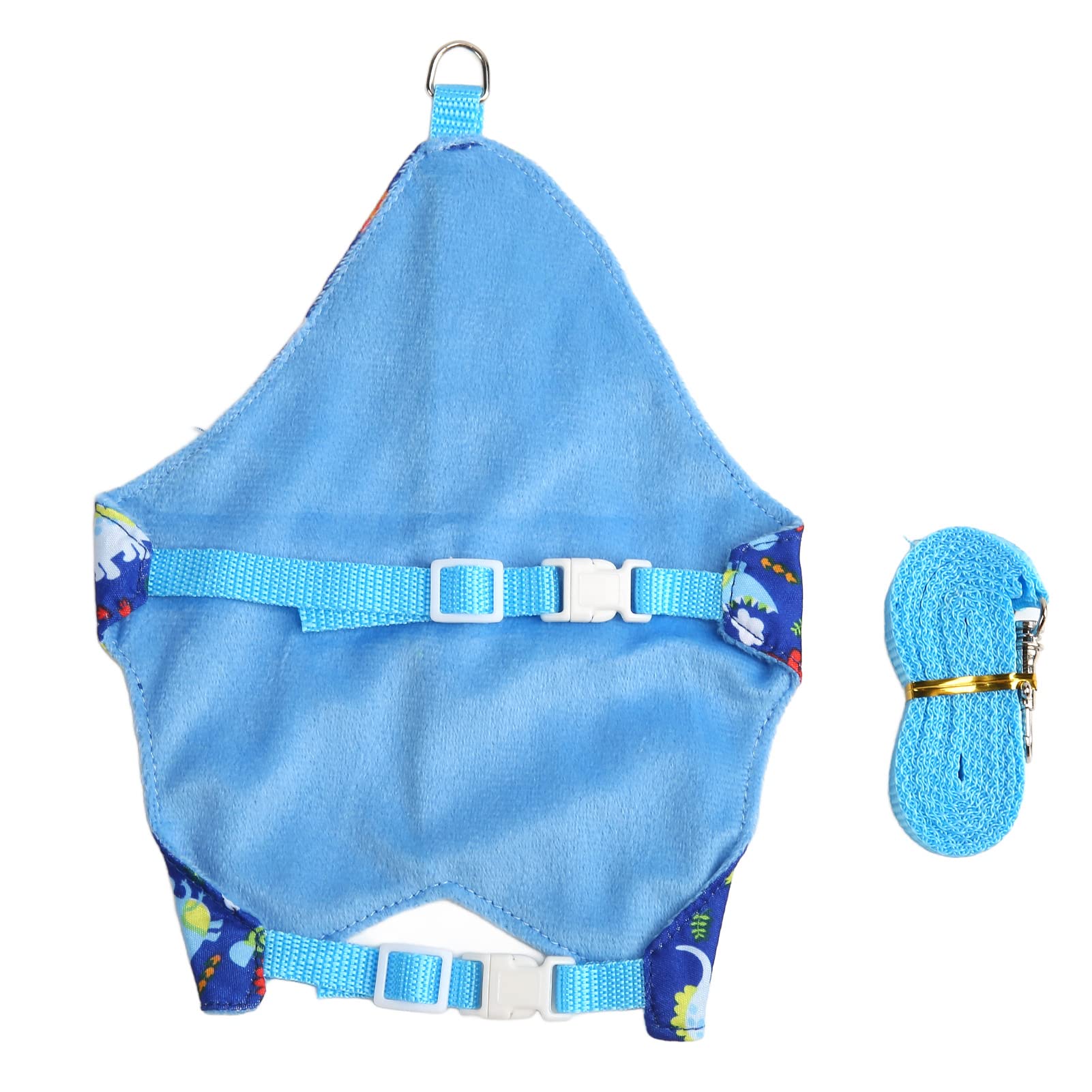 Rabbit Pet Clothes Four Seasons Available Cute Dinosaur Pattern Blue Polyester Flannel Pet Clothes Party Leash Blue Dinosaur (B0BD353TV5) Amazon Price History, Amazon Price Tracker