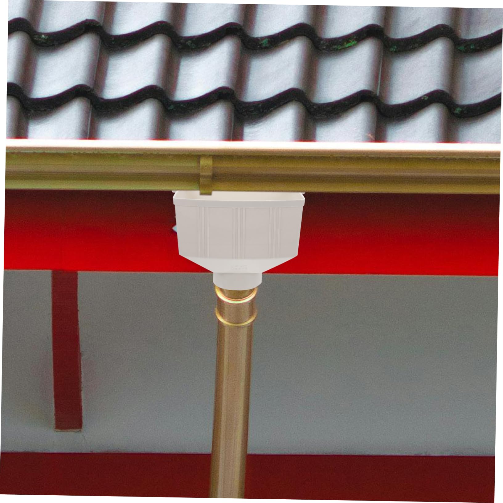 OSALADI 3piezas Colector De Agua De Lluvia Desviador De Bajante Para Barriles Resistente Fácil Instalación Compatible Canalones