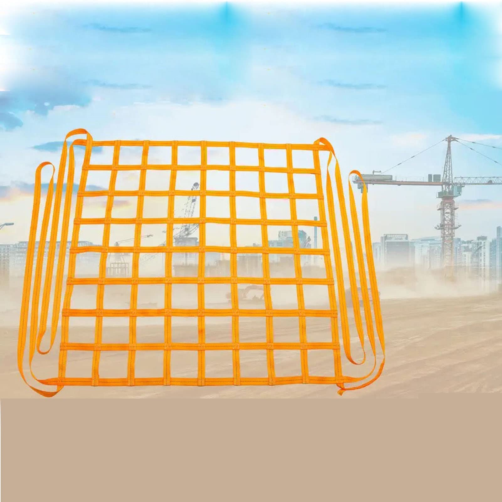 Red De Elevación De Poliéster - Red Elástica, Red De Palés, Red De Escalada De Jardín, Objetos Pesados ​​​​Resistencia Al Desgarro De Malla Cuadrada De 10cm ( Size : 1.5 X 1.5M/Mesh 10cm/Load 2t )