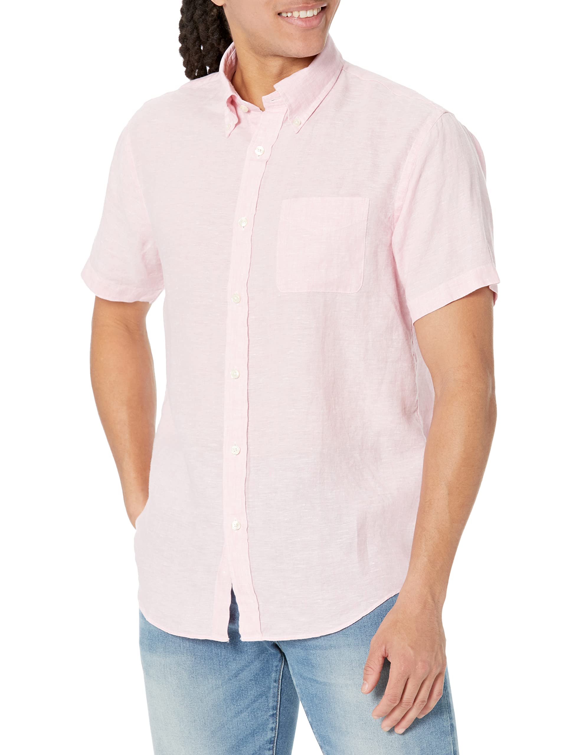 Brooks Brothers Men's Short Sleeve Sport Shirt