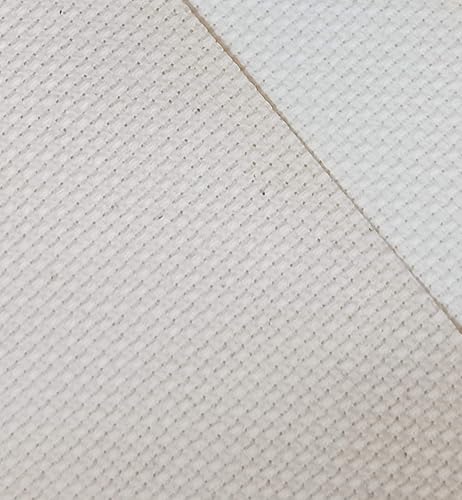 Miniatura 72 de 19" x 28" 14CT Tela de punto de cruz de algodón Aida (lino)