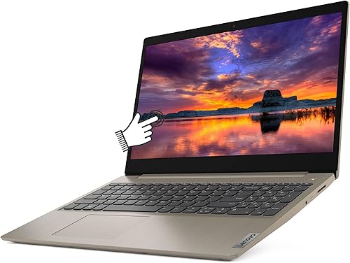 Lenovo Laptop Ideapad 3 con pantalla táctil HD de 15.6 pulgadas, Intel Pentium Gold 6405U hasta 4.1 GHz, Bluetooth 5.0, cámara web, WiFi, HDMI,