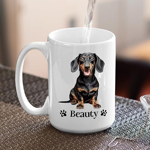 Miniatura 59 de Taza de café negra personalizada con nombre Chow Chow Chow de 11 onzas, taza de café blanca personalizada para perros Chow Chow, regalos para Chow