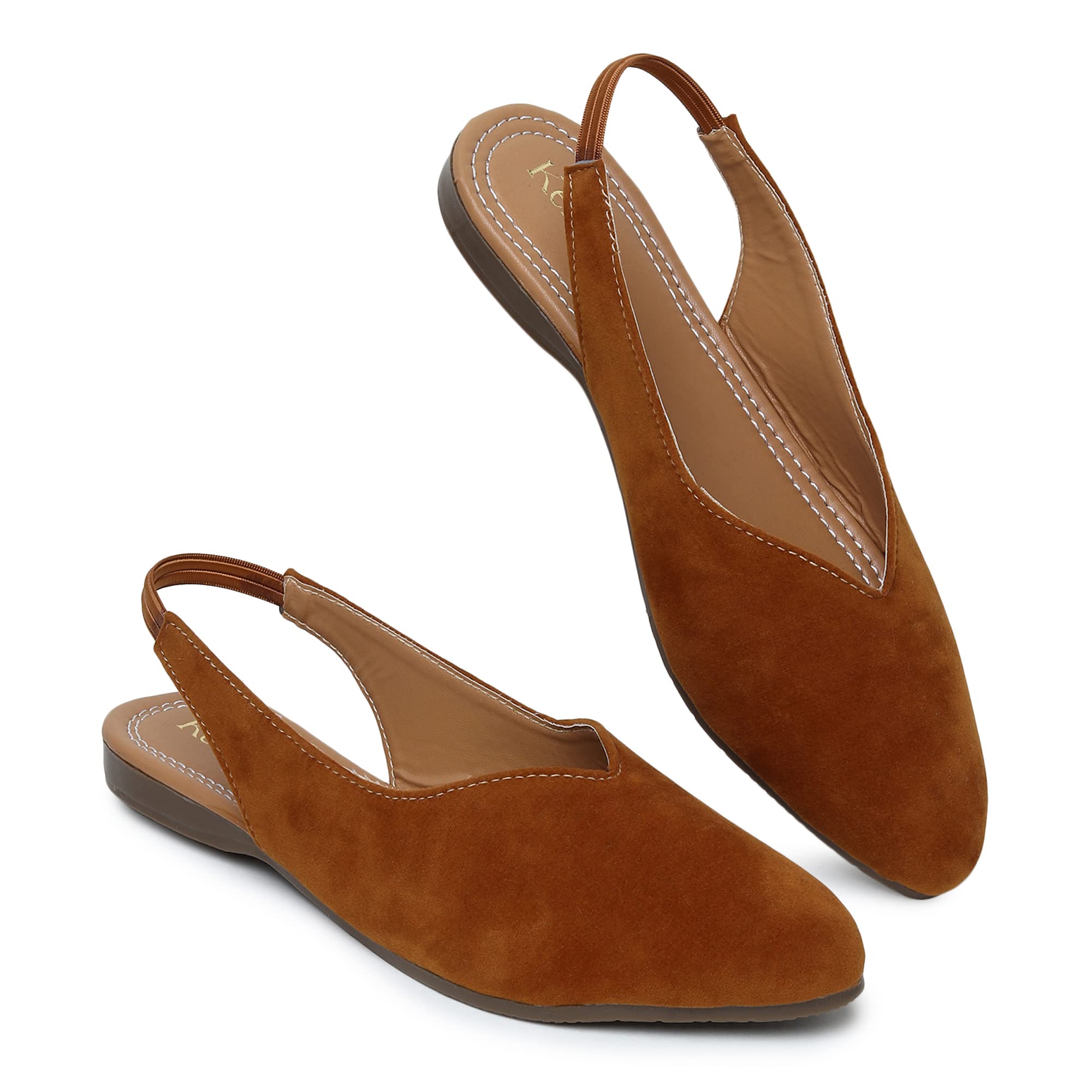 Kenstto Women Bellies Sandals (Tan, numeric_5) (B0BN68WYDS) Amazon Price History, Amazon Price Tracker