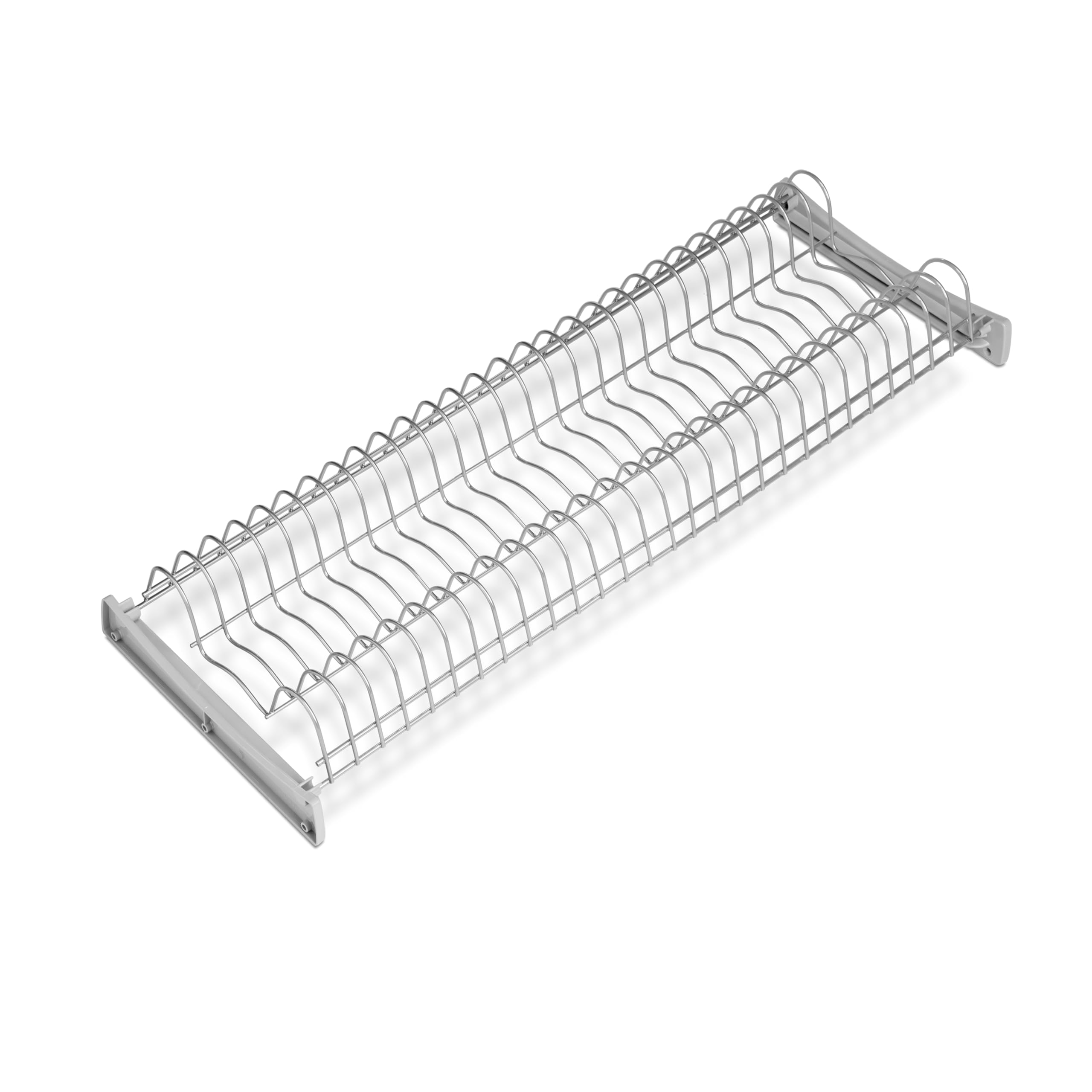 EMUCA - Escurreplatos para módulos Altos Suprastar, Escurridor de Platos y Vasos para Muebles de Cocina, módulo 800mm, Acero, Pintado Aluminio