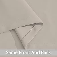 Vista 5 de Yakamok Cortinas 100% Opacas Extra Anchas para Puertas Corredizas de Patio, Cortinas con Ojales con Aislamiento Térmico, Panel de Puerta Corrediza