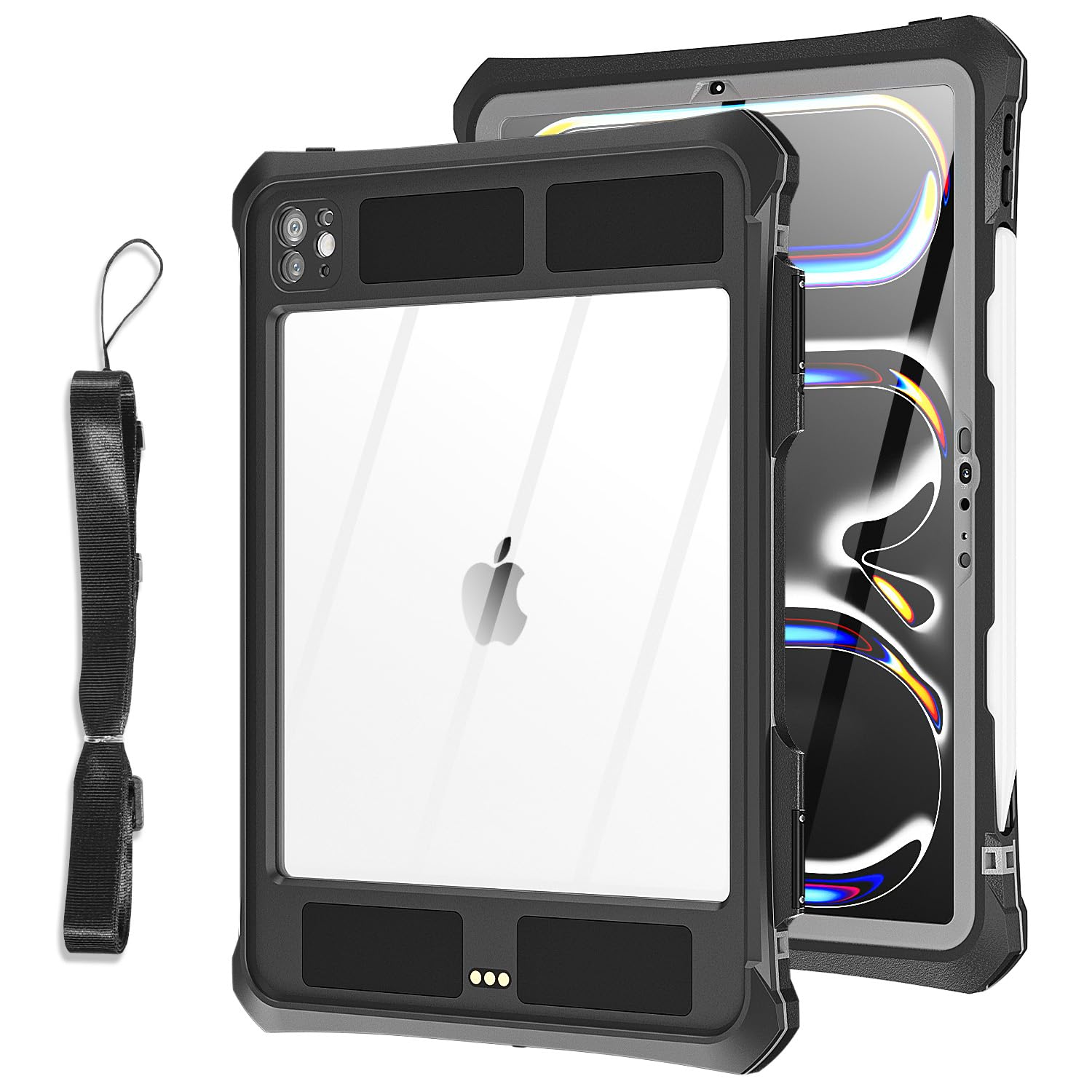 AICase Waterproof Case for iPad Pro 11 Inch 4th/3rd/2nd Generation (2022/2021/2020),[Built-in Screen Protector] Full-Body Rugged Shockproof Drop Proof