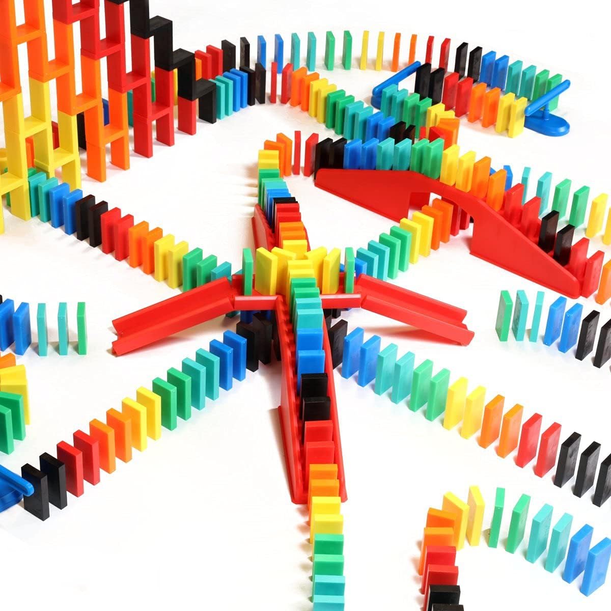 Rеvіеw Prоduсt Bulk Dominoes Pro-Domino Kit | Dominoes Set, STEM STEAM Small Toys, Family Games for Kids, Kids Toys and Games, Building, Toppling, Chain Reaction Sets (Expert) Nеw Prоduсt Bulk Dominoes Pro-Domino Kit | Dominoes Set, STEM STEAM Small Toys, Family Games for Kids, Kids Toys and Games, Building, Toppling, Chain Reaction Sets (Expert)