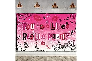 You're Like Really Pretty Backdrop Banner, Perfect for Mean Girls Theme Party