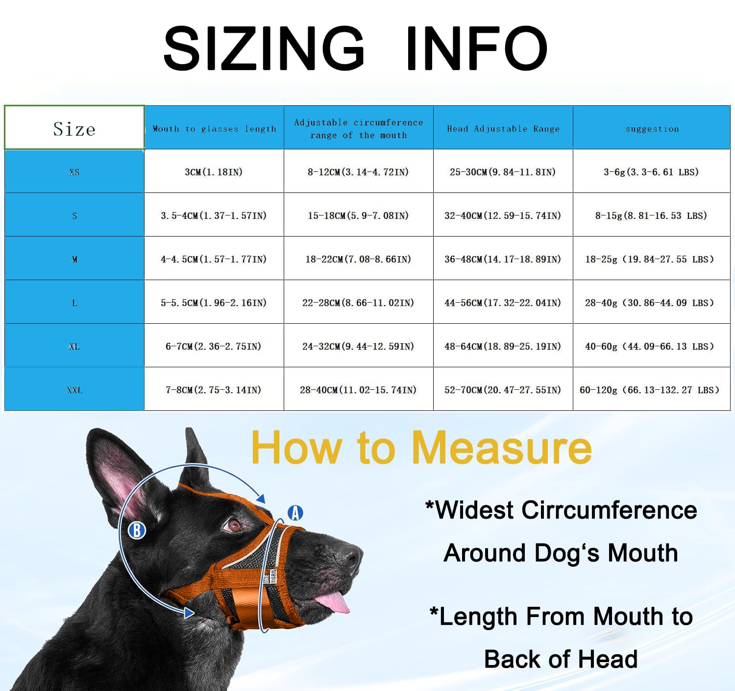 Bozal para perro, antimordeduras y ladridos masticables para perros pequeños, medianos y grandes. Correa ajustable de malla de aire transpirable. Bozal suave para perro, bozal bebible para cachorros,