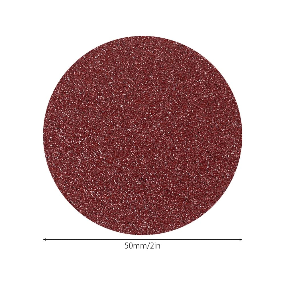 Papel de lija abrasivo ZSBLXHHJD Papel de lija 60-3000 Grit Húmedo y seco Flooked Flooked Paper 240 PCS 2 "50 mm Redonda Pads Abrasive (Color : 240PCS 2Inch)