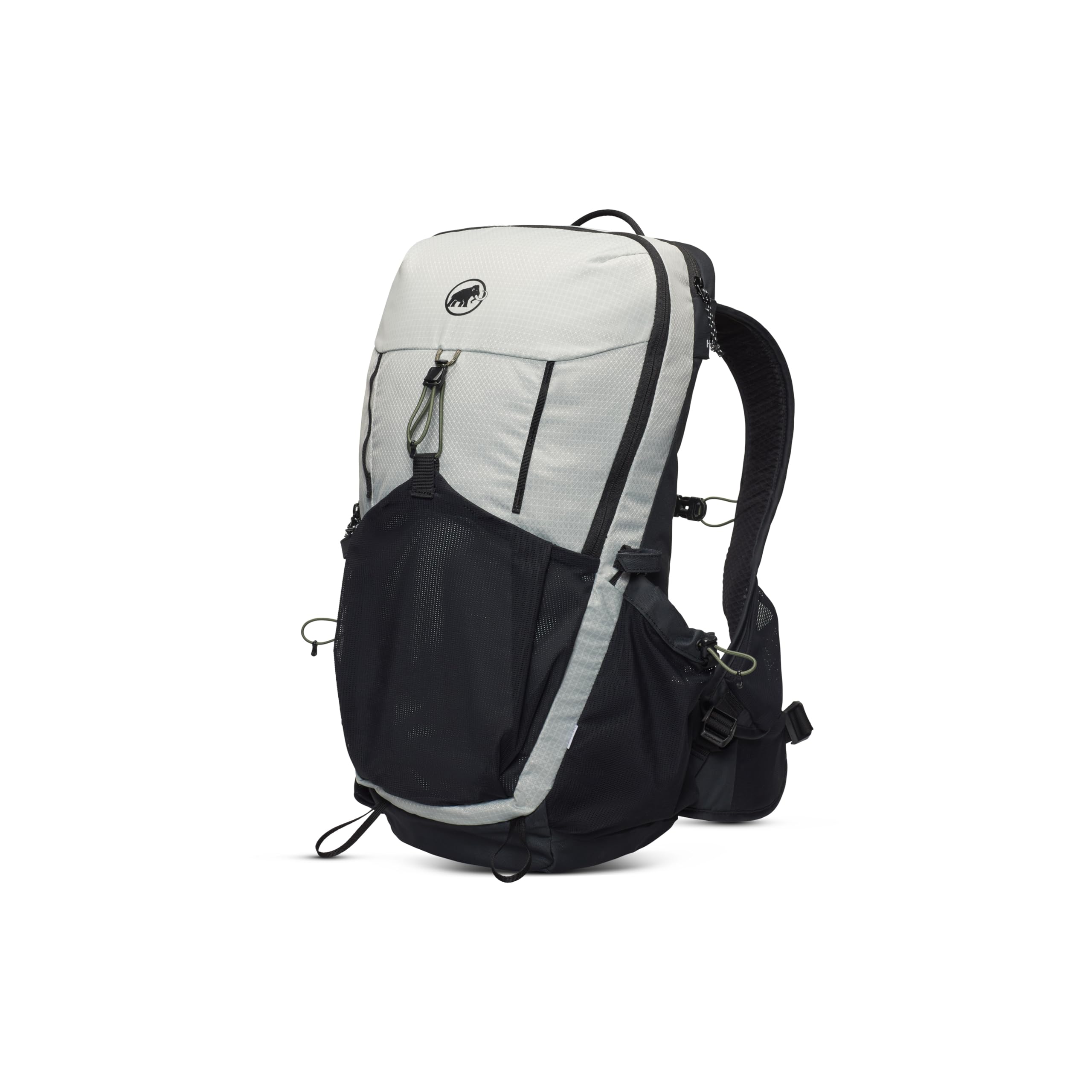 Mammut Ducan 22 – Unisex Outdoor Backpack for Hiking, Running, and Everyday Adventures, Silver Sage-Black, 22L