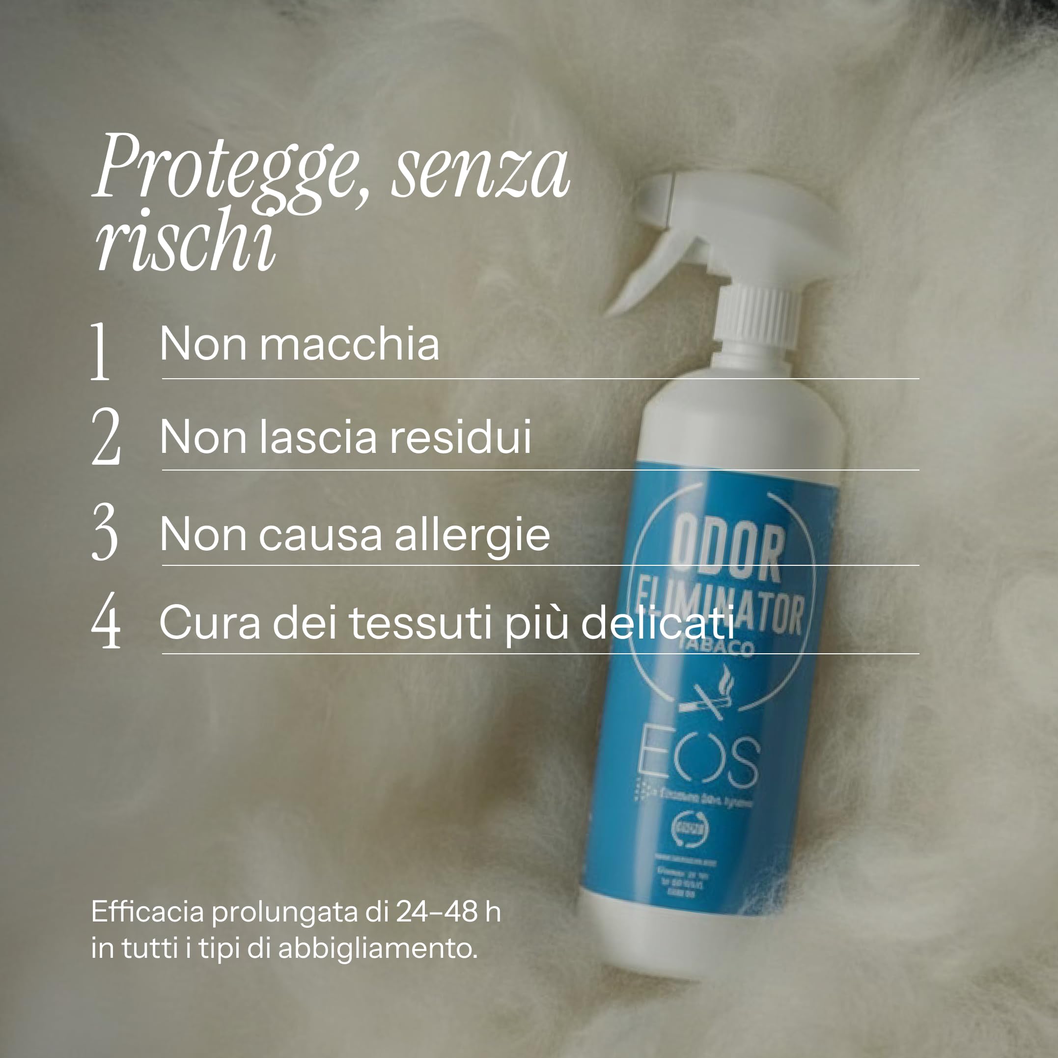 Spray Elimina Odori Ambiente | Neutralizzatore di cattivi odori più persistenti | Spray Igienizzante Tessuti, Tappezzerie e Tutte le Superfici | Antiodore per Casa | Profumatore per Ambienti