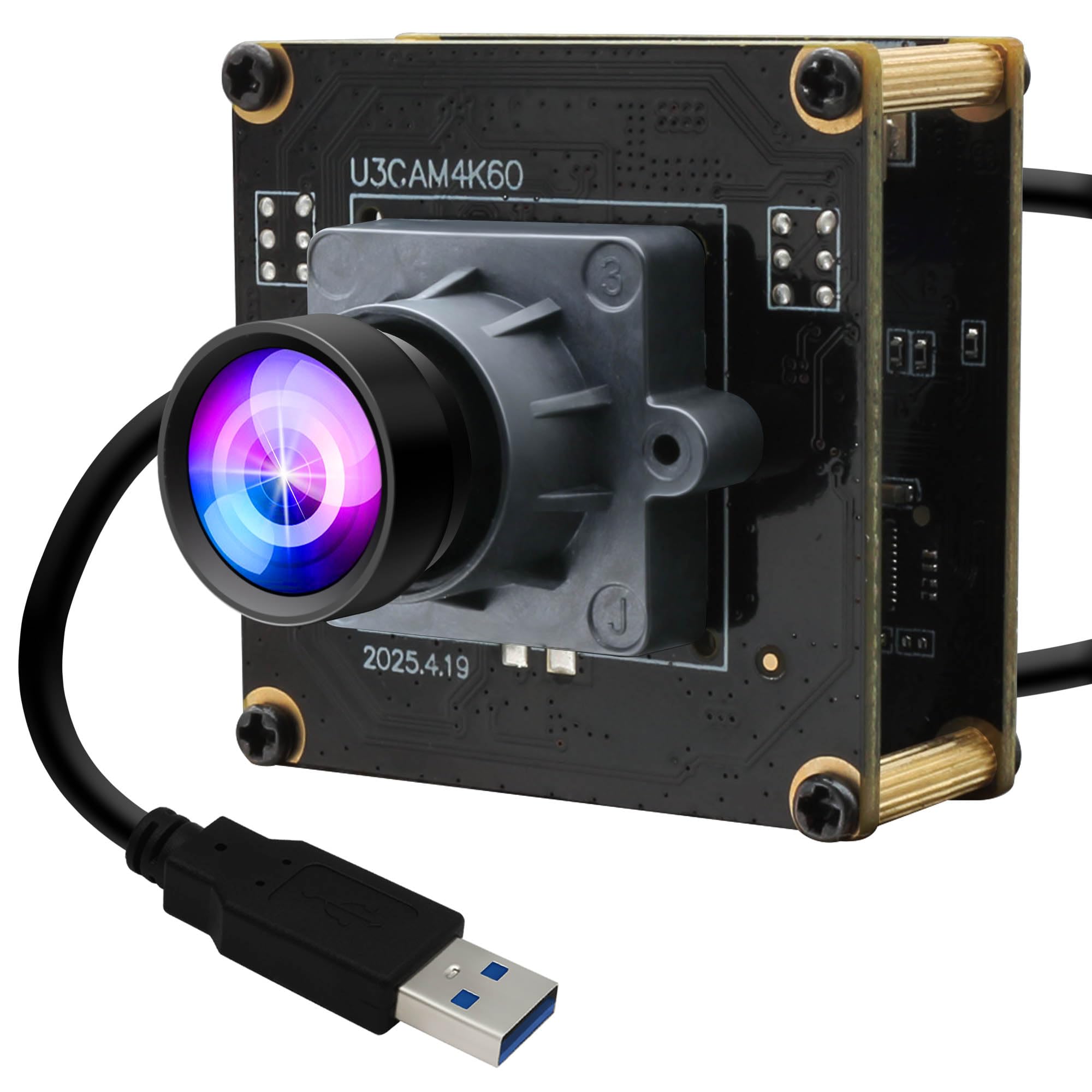 Amazon.co.jp: ELP 高速 4K 60FPS USBカメラモジュール コンピューター