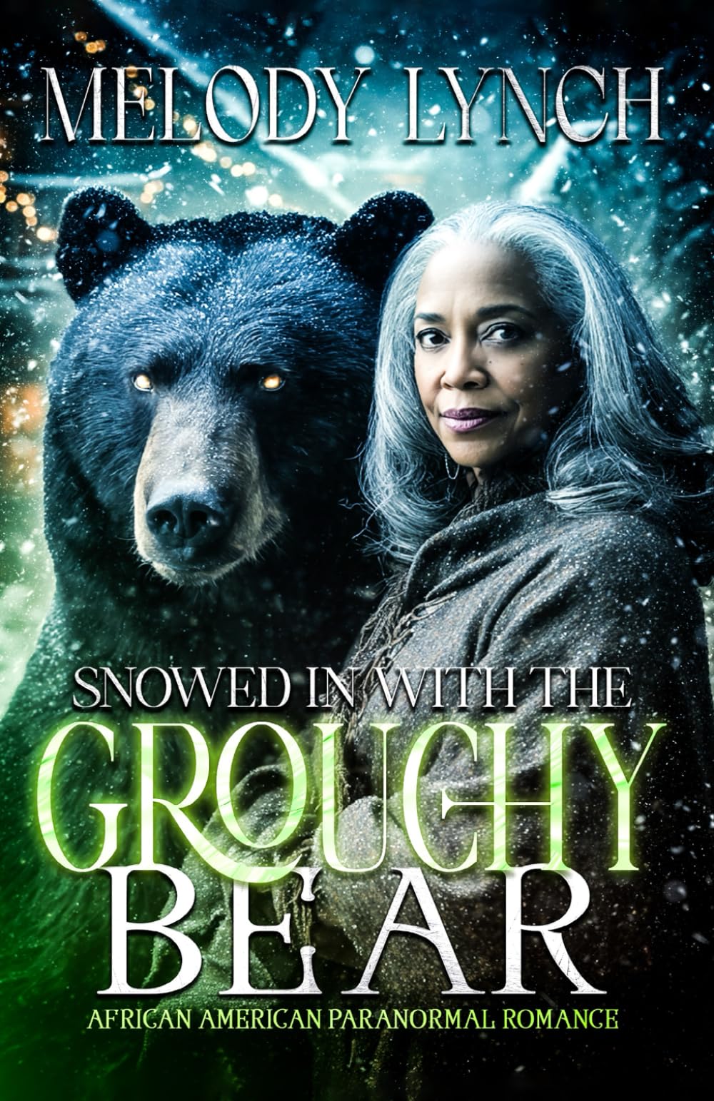 Snowed in with the grouchy bear: african american paranormal romance