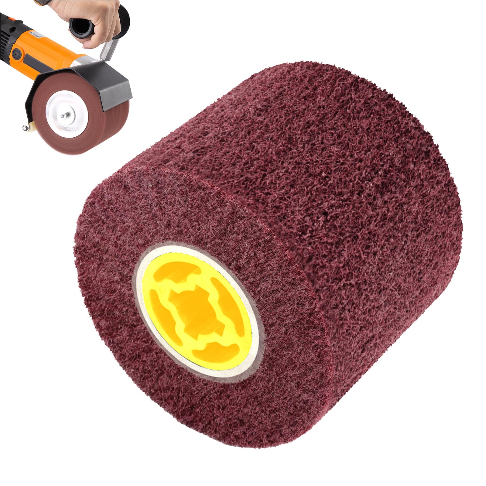 Rouleau Abrasif Universal Pour Perceuse 60 X 15 Mm, Grain 40