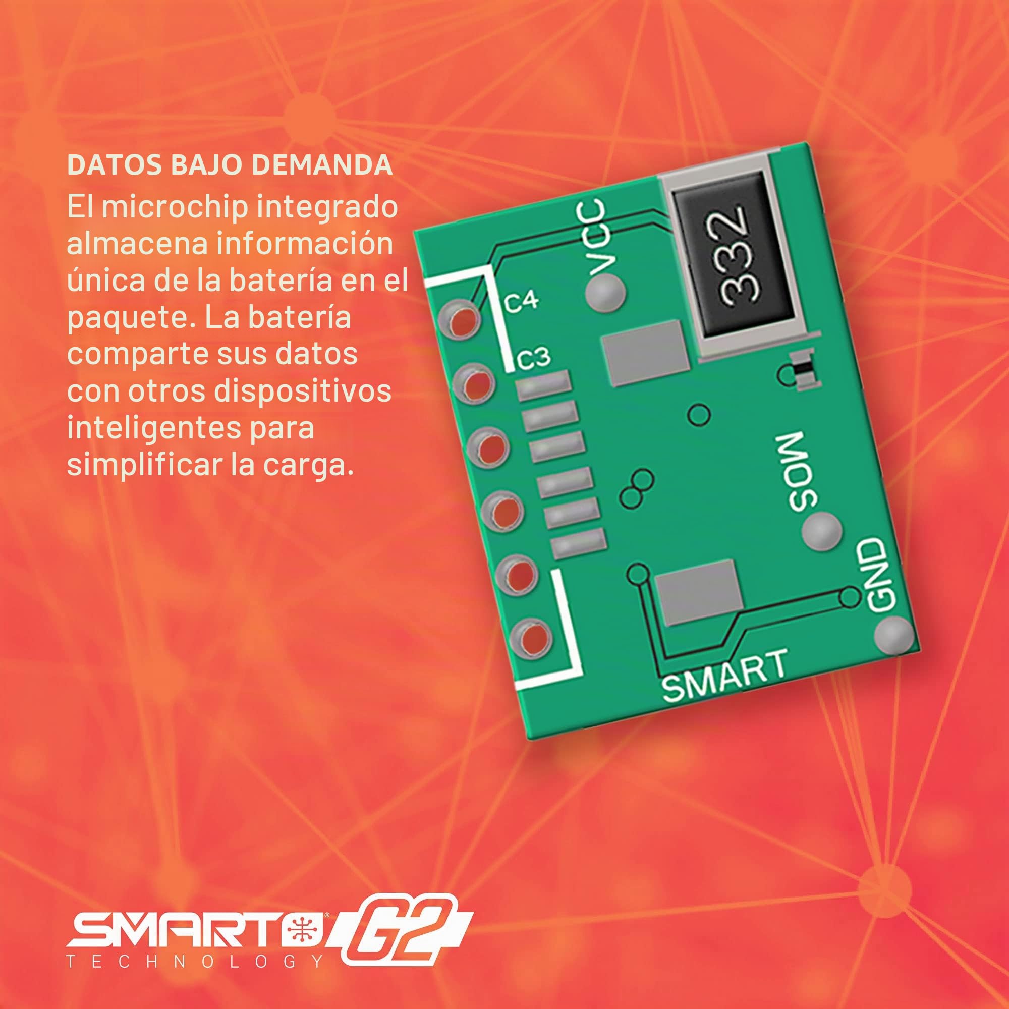 11,1 V 850 mAh 3S 30C Smart G2 LiPo: IC2