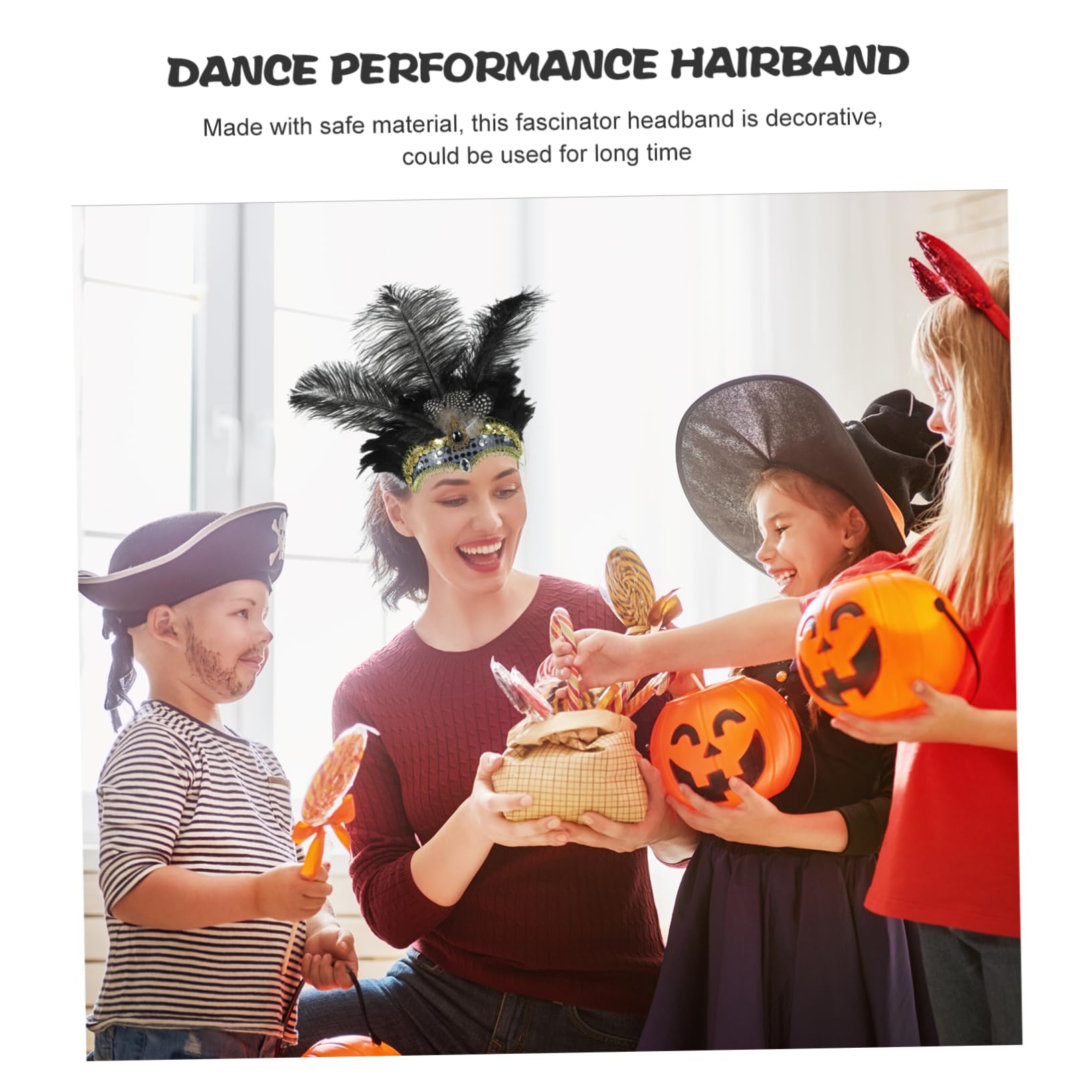 PLAFOPE Tocado Para La Cabeza Diadema Con Para Mujer Accesorios Para El Cabello Para Carnaval Halloween Bodas Cumpleaños