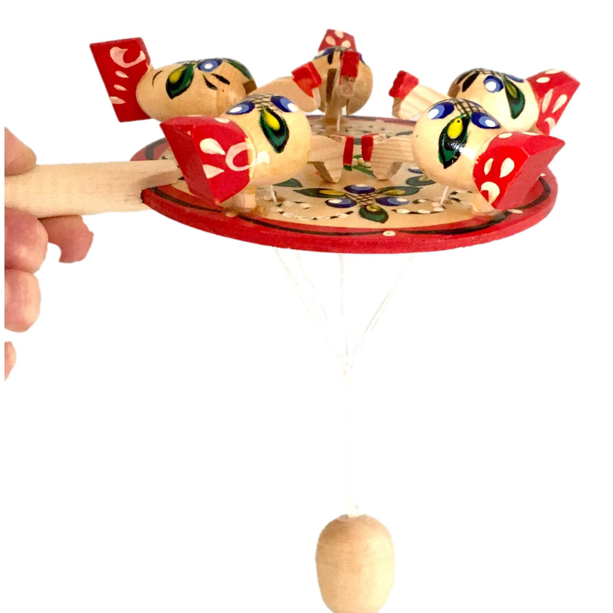 Amazon.com: Russian Novelty Game Chicken Pecking Paddle Hand