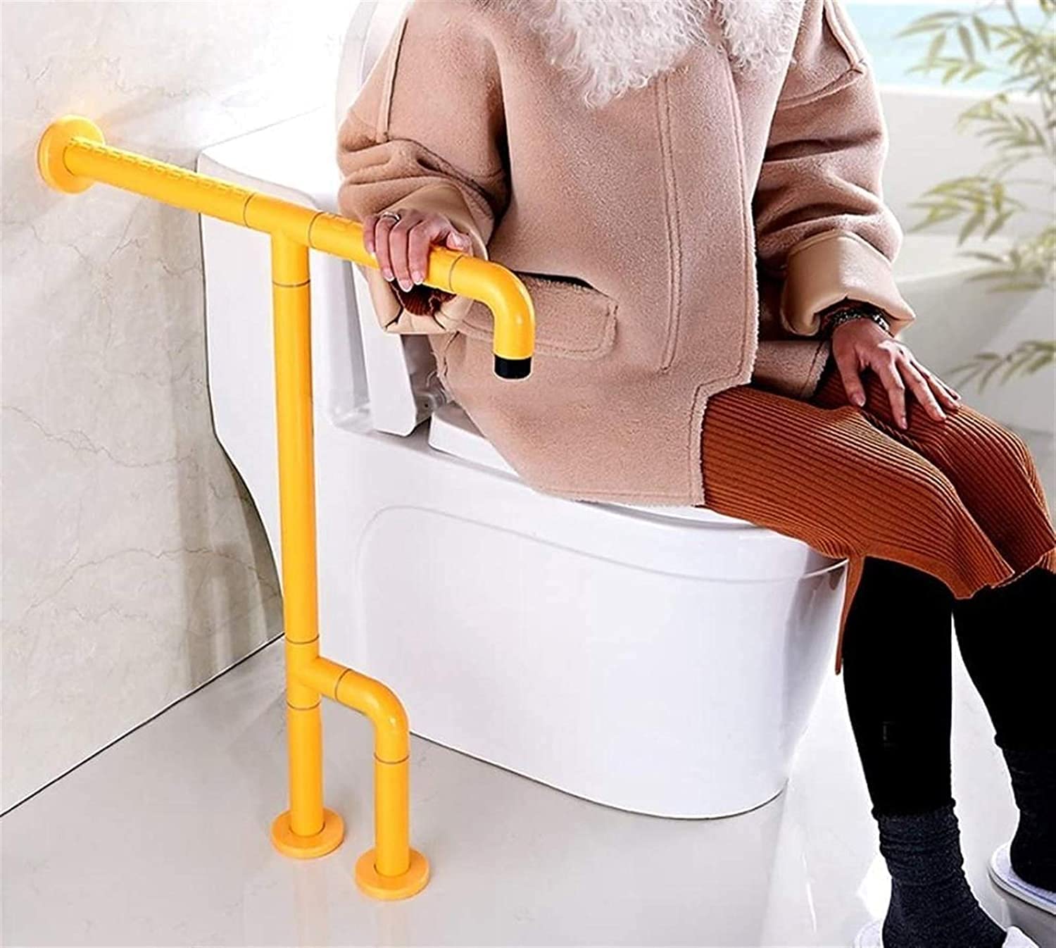 Maniglie per corrimano Barre di Sostegno per Vasca da Bagno Corrimano per WC Corrimano per Anziani Telaio del Sedile Supporto per corrimano