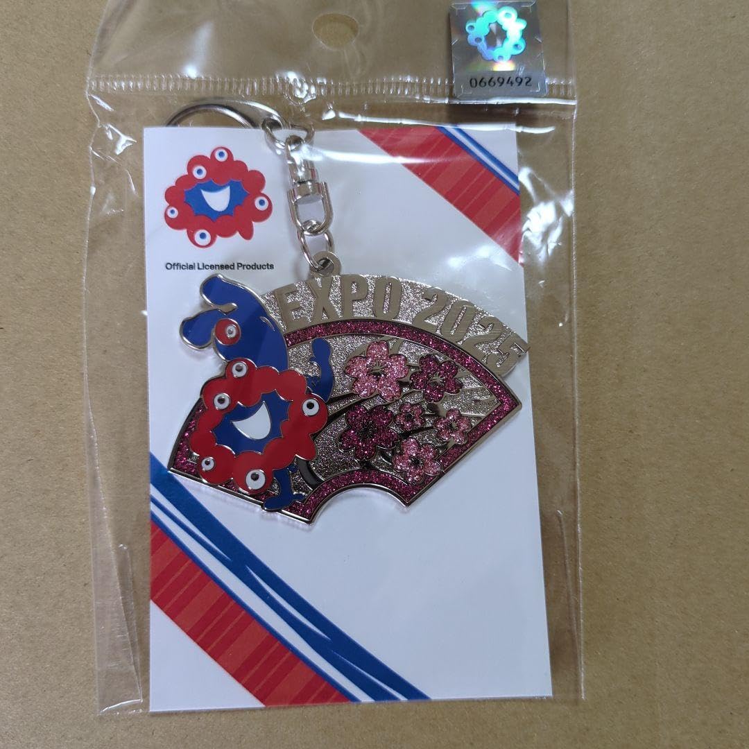 Amazon.co.jp: 大阪 関西万博限定 ミャクミャク 桜キーホルダー