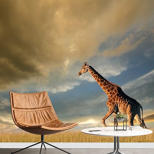 Miniatura 11 de SIGNWIN Adhesivo mural removible para pared, niebla y niebla, montaña, ladera, bosque, naturaleza, desierto, fotografía, realismo, paisaje