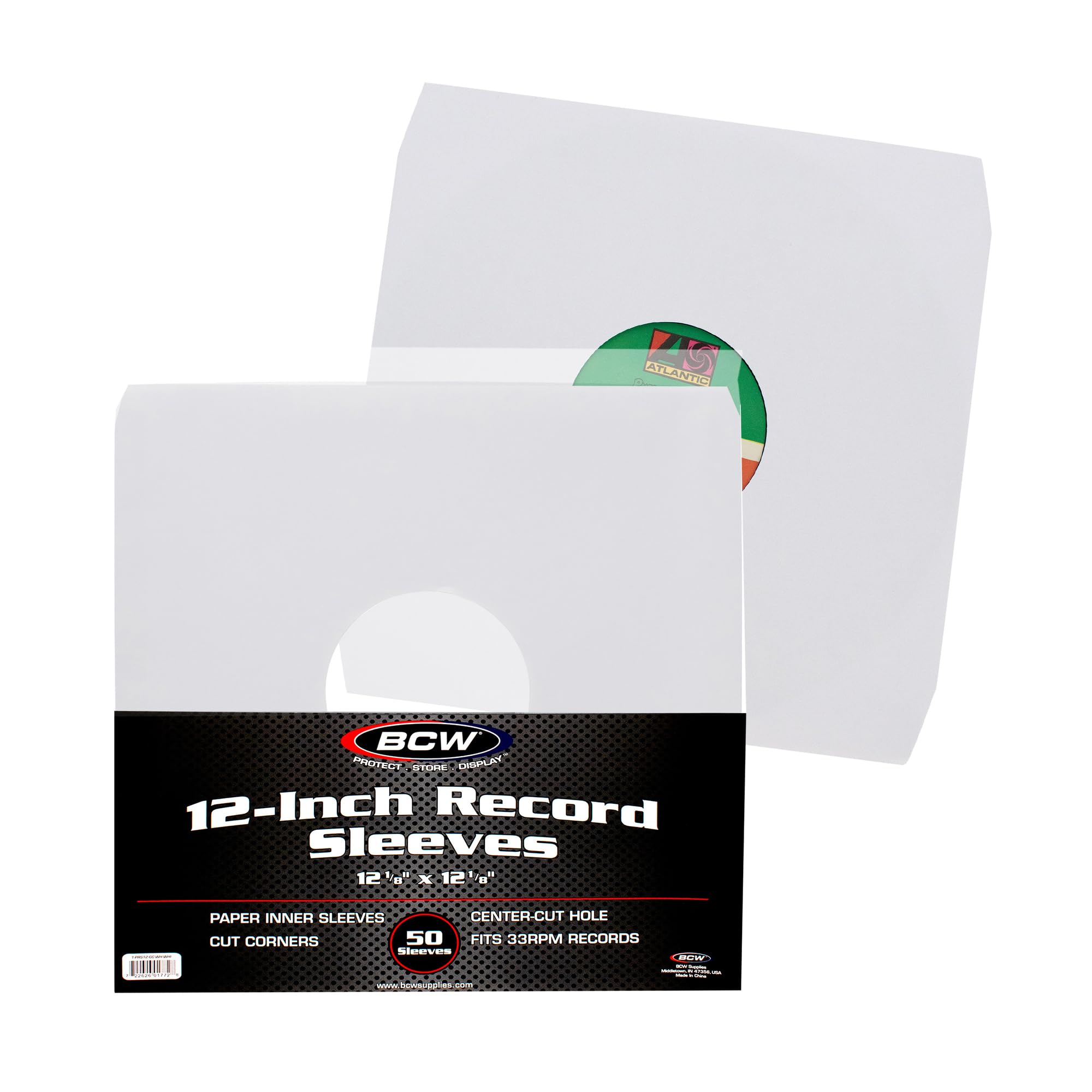 Amazon.com: BCW 12 Inch Vinyl Record Paper Inner Sleeves