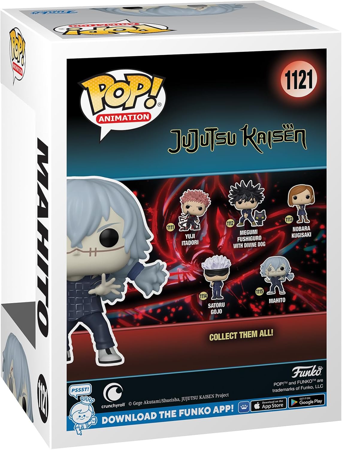Funko Pop! Animation: JJK - Mahito - (New Arms) - Jujutsu Kaisen - Collectible Vinyl Figure - Gift Idea - Official Products - Toys for Kids and Adults - Anime Fans